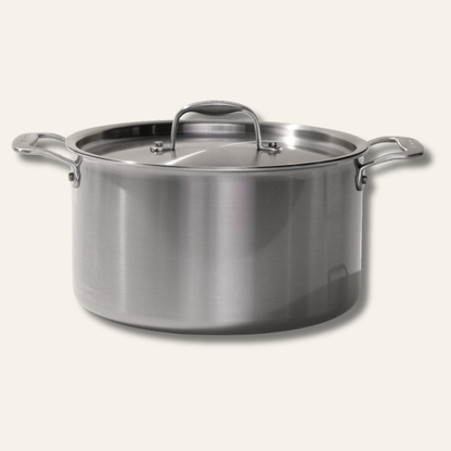 Stainless Clad Stock Pot With Lid