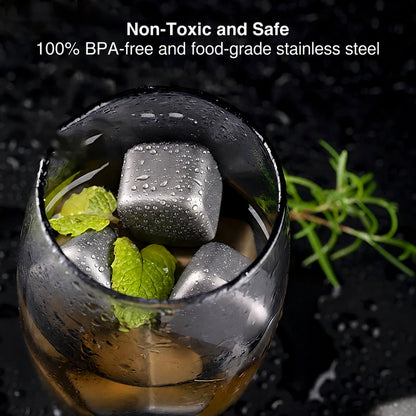 Stainless Steel Ice Cubes
