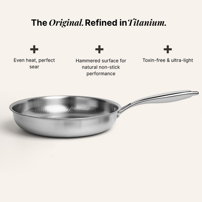 Titanium Hammered Pan Pro Kit